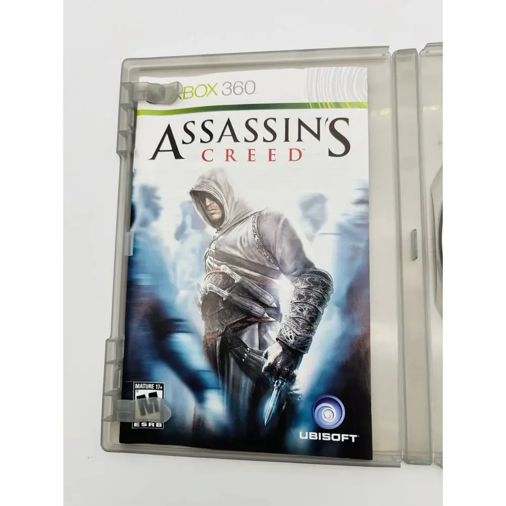 Assassins Creed Platinum Hits Microsoft Xbox 360 CIB Complete Tested Works VG